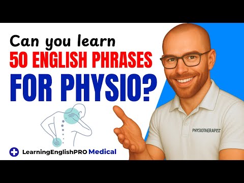 50 English Phrases for Physical Therapists
