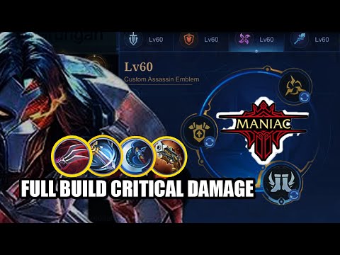 MOSKOV BUILD 2023 CRITICAL + PENETRATION DAMAGE NO COUNTER MARSKMAN MOBILE LEGEND