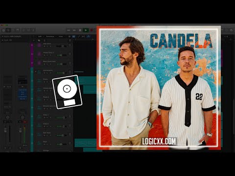 Alvaro Soler, Nico Santos - Candela (Dastic Remix) (Logic Pro Remake)