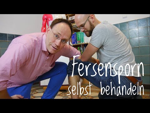 Treatment of heel spurs - what you can do yourself - explained with Tamay Jentjens