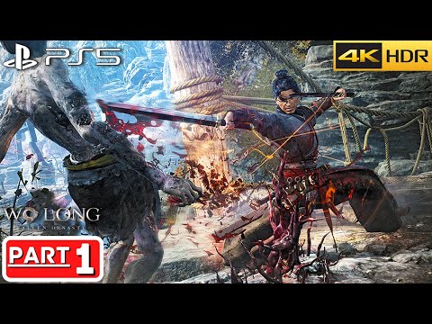 WO LONG: FALLEN DYNASTY PS5 Gameplay Walkthrough Part 1 [4K 60FPS HDR] - FULL DEMO No Commentary