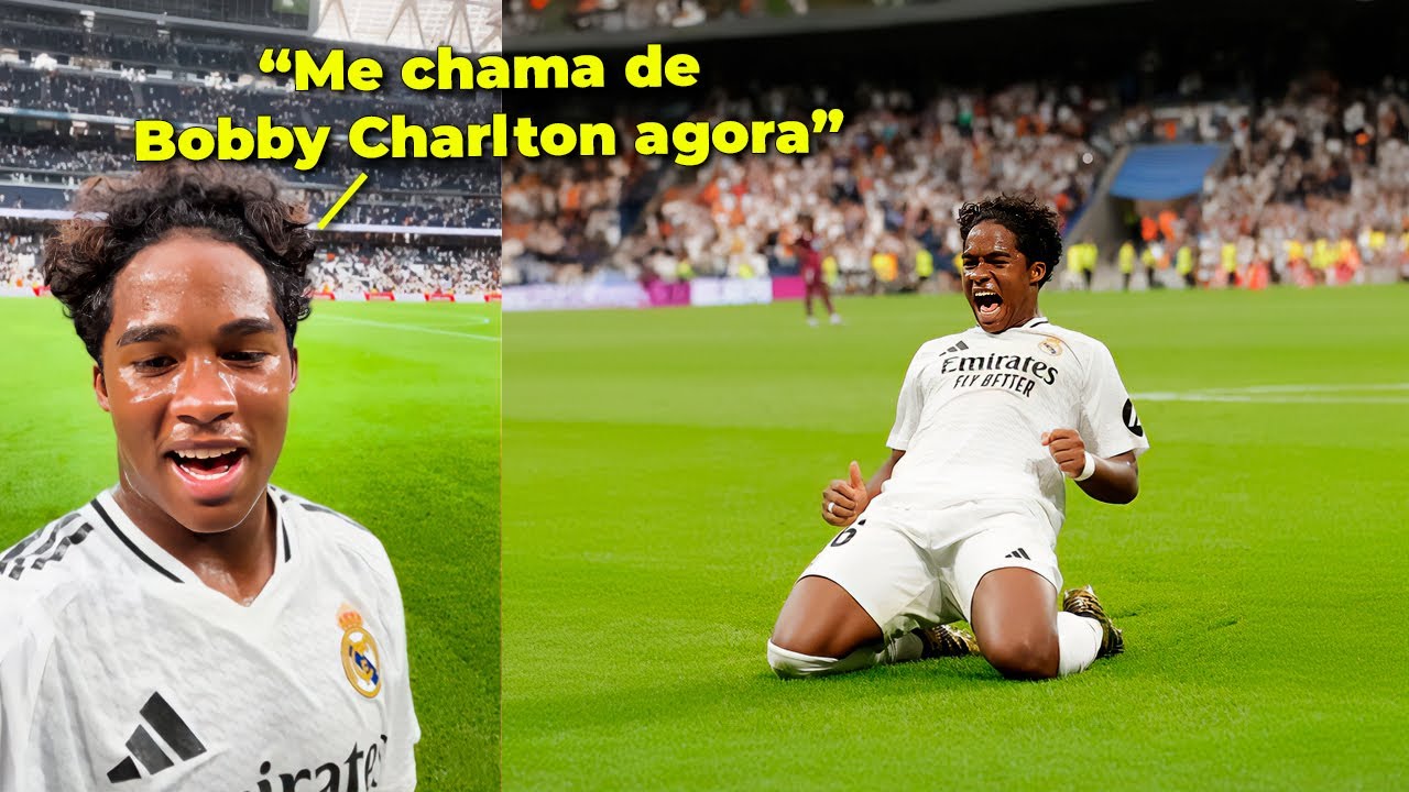 ENDRICK FEZ GOL E FALOU ISSO