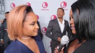 RHYON NICOLE BROWN STARS AS MICHEL'LE IN LIFETIME BIOPIC SURVIVING COMPTON video