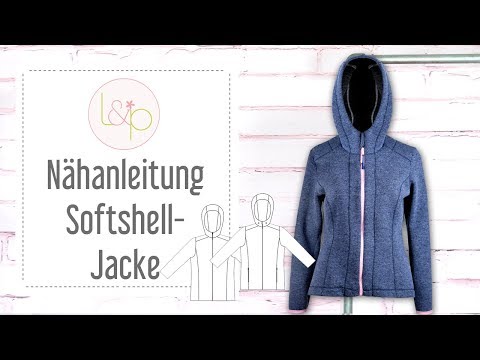Nähanleitung lillesol Softshelljacke - einen Jacke aus Softshell nähen