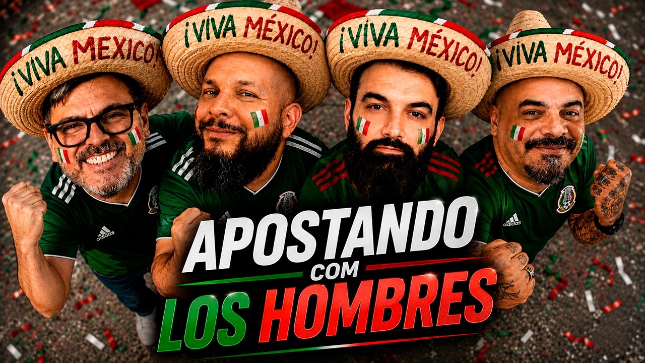 Mexicanos ou Tchecos, quem leva? - APOSTANDO AO VIVO - 11/06/26