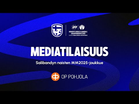 Mediatilaisuus: Salibandyn naisten MM2025-joukkue