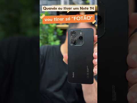 A CÂMERA DO REDMI NOTE 14 É TUDO ISSO MESMO? VALE A PENA? 🤨  #RedmiNote14 #UnboxingRedmiNote14