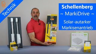 Schellenberg "MarkiDrive" Premium - Solarautarker Markisenantrieb