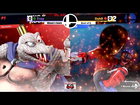 Troy (King K. Rool ) vs Osh9 (Mii Brawler) | Harvest Moon Winners Semis Smash Ultimate - SSBU