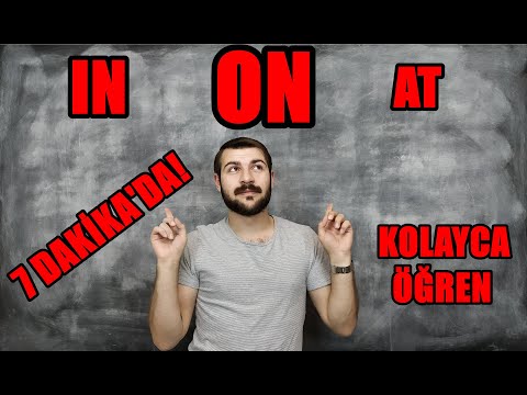"IN ON AT" İÇİN KOLAY TAKTİK - DERS 32