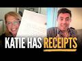Tim and Katie Spill on 2028 Rumors, Trump’s Boring Wedding, and Fighting for Democracy