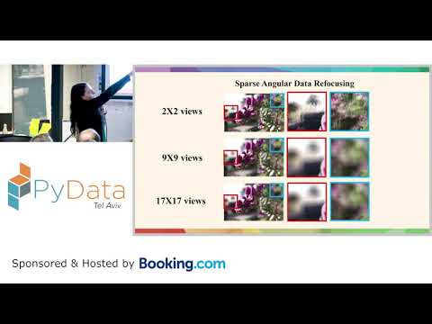 PyData Tel Aviv Meetup: Light Field Refocusing based on Sparse Information - Shachar Ben Dayan