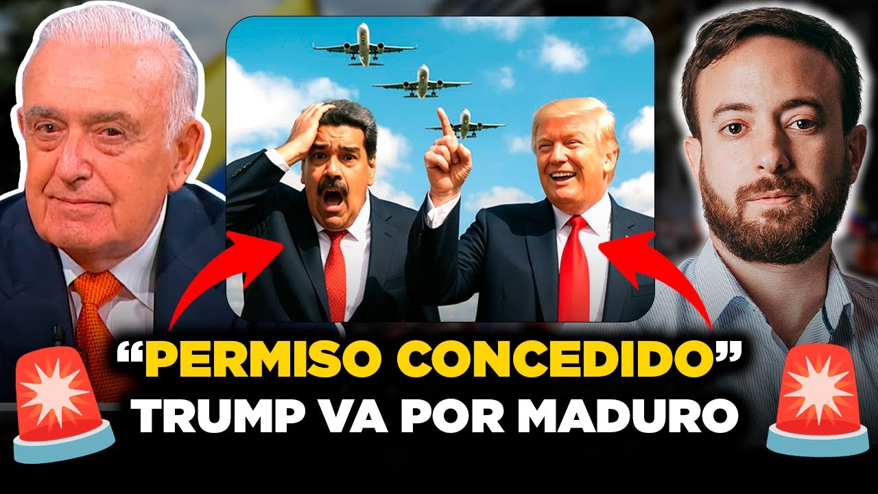🚨URGENTE: TRUMP obtiene PERMISO del SENADO para TUMBAR a MADURO | Agustín Laje y Carlos Ruckauf