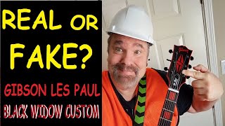 Download lagu Chibson Les Paul Custom Black Widow Gibson Copy mp3