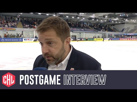 Postgame interviews: Red Bull Salzburg - Stavanger Oilers