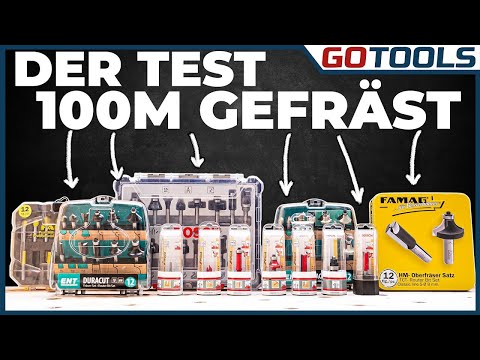 Die besten Fräser!? | Bosch, FAMAG & ENT im 100 Meter Langzeittest! Inkl. Verlosung