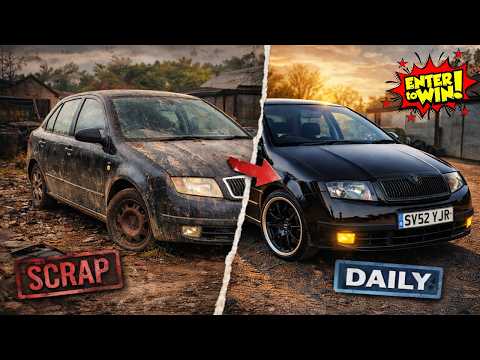 Restoration of a Scrapped Skoda Fabia (Full Build)