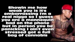 Chris Brown ft. Kevin McCall - Marvins Room (Remix) [Lyrics On Screen]