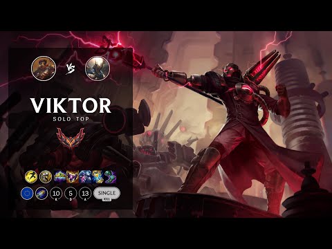 Viktor Top vs Pantheon - EUW Grandmaster Patch 12.20