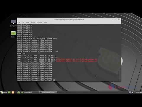 How to Create the Backup and Restore the Backup In Gitlab | LinuxHelp ...