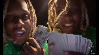 Lil Durk Bumping Chief Keef Doing Money Spread At Rolling Loud