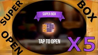 5 Super Box Opening Video | CATS Game | Wood League Parts