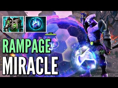Pro Faceless Void by Miracle- Dota 2 Destroying 9k MMR EU Pub Gameplay