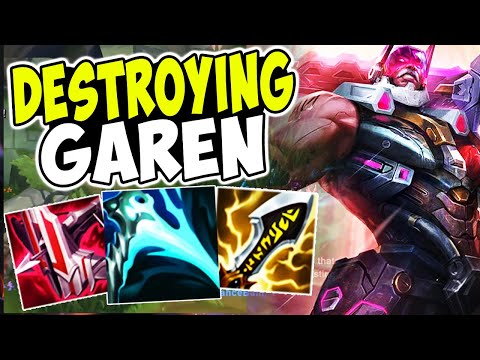 DESTROYING A GRANDMASTER GAREN ONE-TRICK