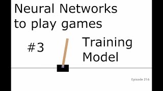 Training Model - Training a neural network to play a game with TensorFlow and Open AI p.3