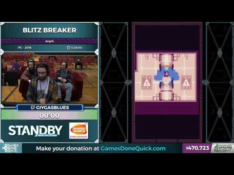 Blitz Breaker by giygasblues in 24:47 - AGDQ 2017 - Part 85