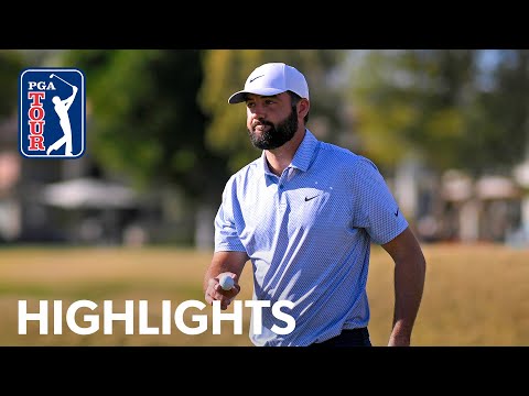 Scottie Scheffler shoots 6-under 66 | Round 4 highlights | The American Express