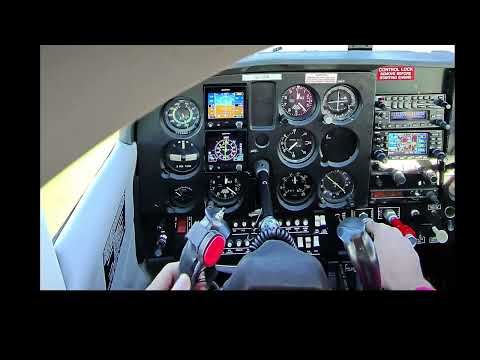 4K | COCKPIT AUDIO | "Under the Hood" Pilots eye view of a Instrument Approach in a Cessna 172
