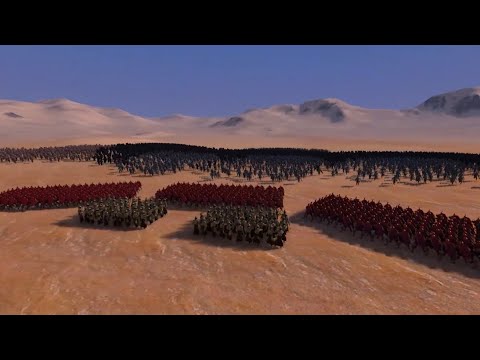 500 SPARTANS and 100 ELVEN Archers VS 5800 Mordor ORC,Uruk warriors and Uruk Captains-EPIC! 1080p HD