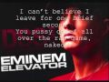 Eminem - Elevator [Lyrics] 