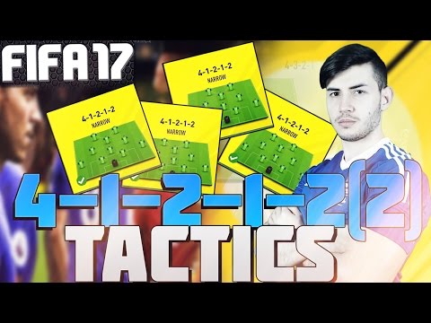 FIFA 17 4-1-2-1-2 (2) THE BEST TACTICS - IN-DEPTH GUIDE