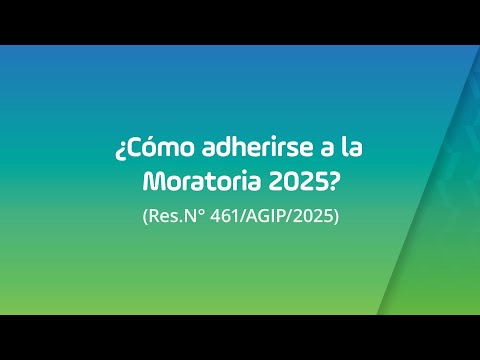 AGIP | How to join the 2025 Moratorium?