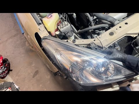2002-2006 Lexus ES300 ES330 Headlight Assembly Removal And Installation Instructions