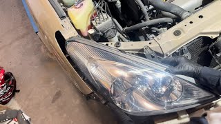 2002-2006 Lexus ES300 ES330 Headlight Assembly Removal And Installation Instructions