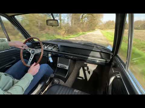 Driving the '71 Atlantik Blue BMW 1600-2 - Oldenzaal Classics