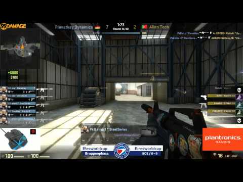 Planetkey Dynamics vs. ALIENTECH | Gruppe B, ESWC Final 2014 | (de_nuke)