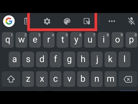 realme narzo 10, 10a, 20 keyboard settings