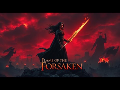 Flame of the Forsaken | Symphonic Gothic Metal (Official Lyrics) | AkurasMusic