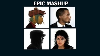 Feel Good Inc. MEGA MASHUP Feat. Michael jackson, Eminem, Dr.Dre, Flo Rida, Lil Nas X, Kanye West.