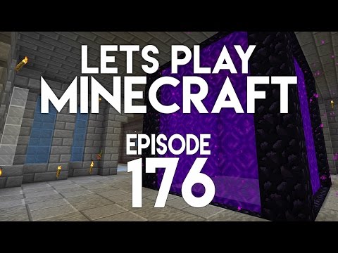 ►Let's Play Minecraft: EPIC NETHER HUB! (Episode 176)◄ | iJevin