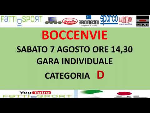 Bocce : Envie (CN) - Gara Individuale Categoria C