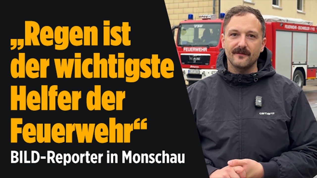 Waldbrände bei Monschau: Anwohner müssen in der Nacht ihre Häuser verlassen!