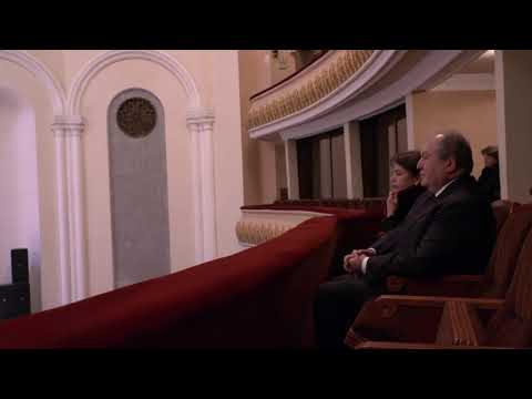 The President and Mrs. Nune Sargsyan attended the concert of the Armenian Piano Music Project