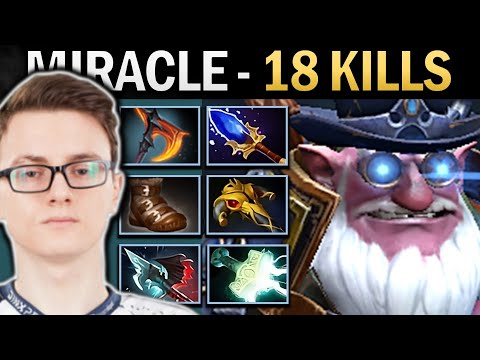 Sniper Dota Gameplay Miracle with 18 Kills and Vindicators