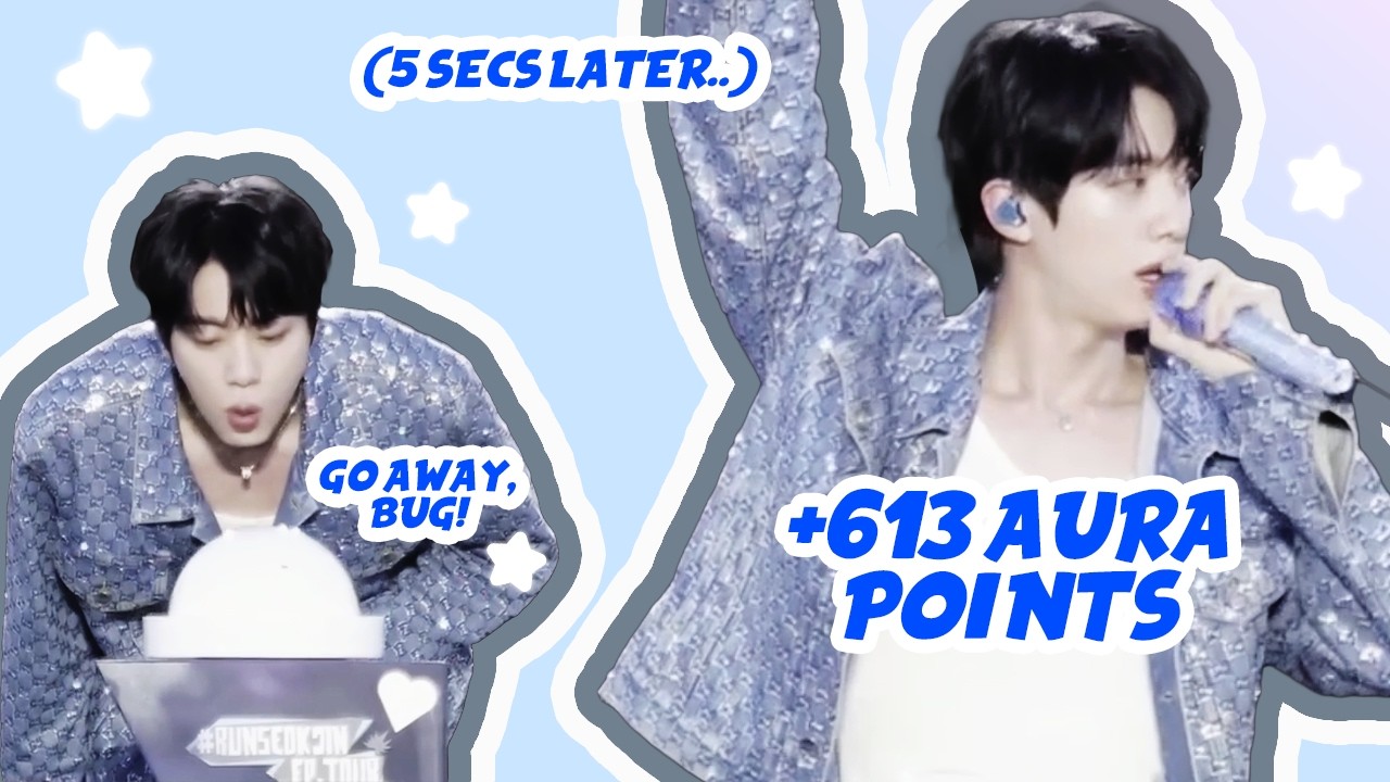 jin being an ICON in his solo era 🐹⭐️