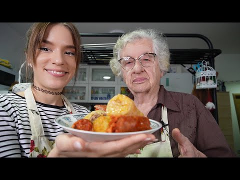 KAKO NAPRAVITI NAJUKUSNIJU SARMU - Baka uči unuku!